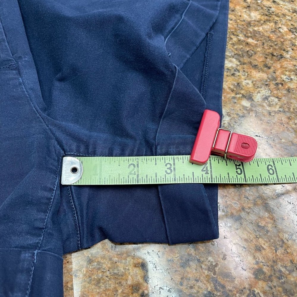 Nautica Women Chino Short Navy Blue Size 8 Summer - Picture 5 of 12